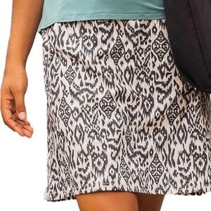 RipSkirt Hawaii Sport Skirt A Line Black IKat Wrap Mini Skirt Womens L